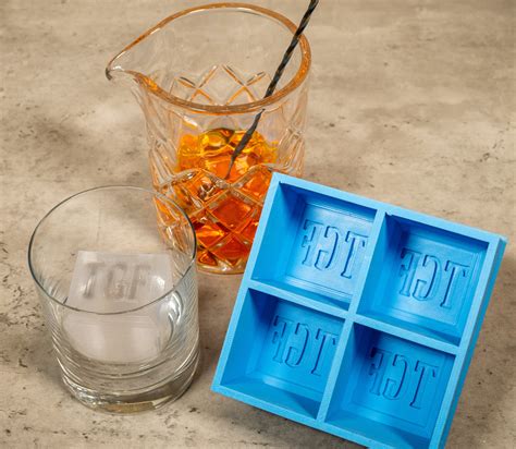 custom made silicone ice trays.